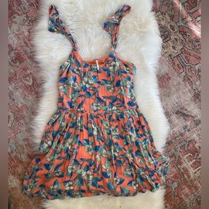 Free people mini dress/ long tank size S